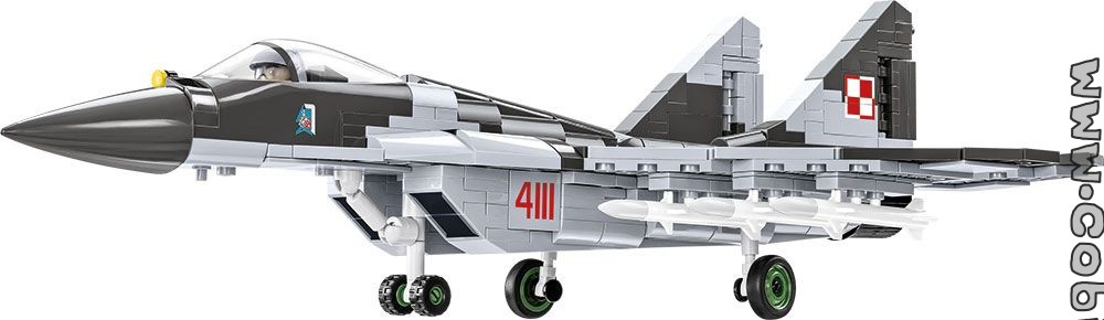 COBI 5834 Mig 29 Polish Air Force NATO CODE Fulcrum Historiske